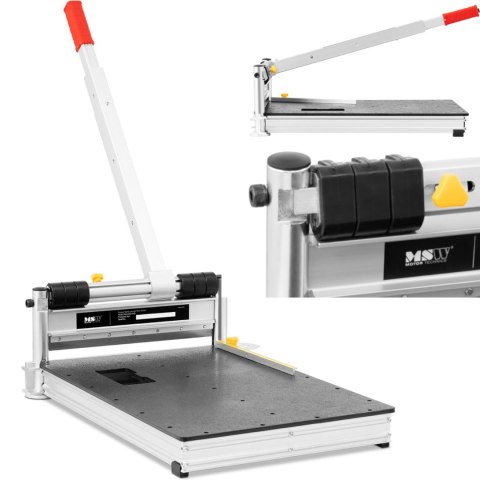 Gilotyna maszyna do cięcia paneli laminowanych pod kątem szer. 330 mm grubość 16 mm Gilotyna maszyna do cięcia paneli laminowanych pod kątem szer. 330 mm grubość 16 mm