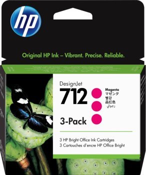 Toner - HP 712 purpurowy trzypack 3ED78A Toner - HP 712 purpurowy trzypack 3ED78A