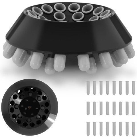 Wirnik rotor kątowy do wirówki laboratoryjnej na 24 próbówki 10 ml Wirnik rotor kątowy do wirówki laboratoryjnej na 24 próbówki 10 ml