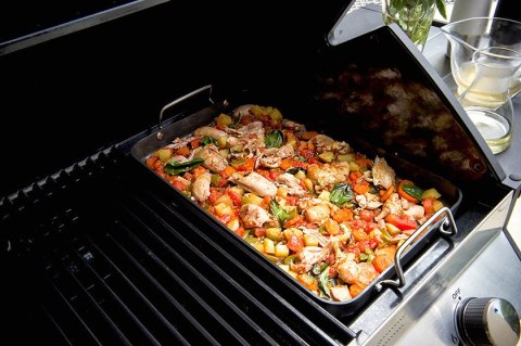 Brytfanna prostokątna z uchwytami CADAC Meridian z powłoką GreenGrill® Brytfanna prostokątna z uchwytami CADAC Meridian z powłoką GreenGrill®