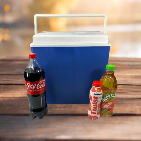 Lodówka samochodowa elektryczna 30L KAMAI ICEGO, zasilanie 12-230V, niebieska Lodówka samochodowa elektryczna 30L KAMAI ICEGO, zasilanie 12-230V, niebieska
