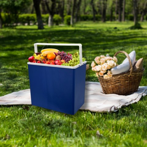 Lodówka samochodowa elektryczna 30L KAMAI ICEGO, zasilanie 12-230V, niebieska Lodówka samochodowa elektryczna 30L KAMAI ICEGO, zasilanie 12-230V, niebieska