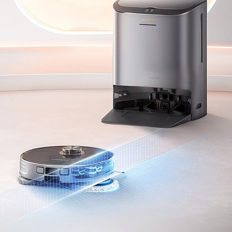 Robot sprzątający odkurzacz funkcją mopa + stacja ładująco - czyszcząca U200 Pro - szary Robot sprzątający odkurzacz funkcją mopa + stacja ładująco - czyszcząca U200 Pro - szary