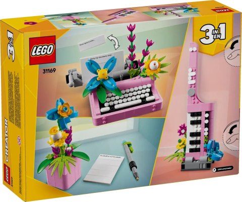 31169 - LEGO Creator - Maszyna do pisania z kwiatami 31169 - LEGO Creator - Maszyna do pisania z kwiatami