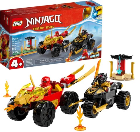 71789 - LEGO Ninjago - Bitwa samochodowo-motocyklowa między Kaiem a Rasem 71789 - LEGO Ninjago - Bitwa samochodowo-motocyklowa między Kaiem a Rasem