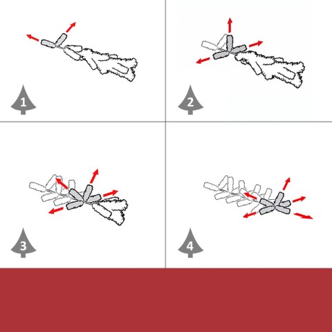 Choinka Sztuczna Jodła 1000 Gałęzi 180 cm PAKO 830-245 Choinka Sztuczna Jodła 1000 Gałęzi 180 cm PAKO 830-245