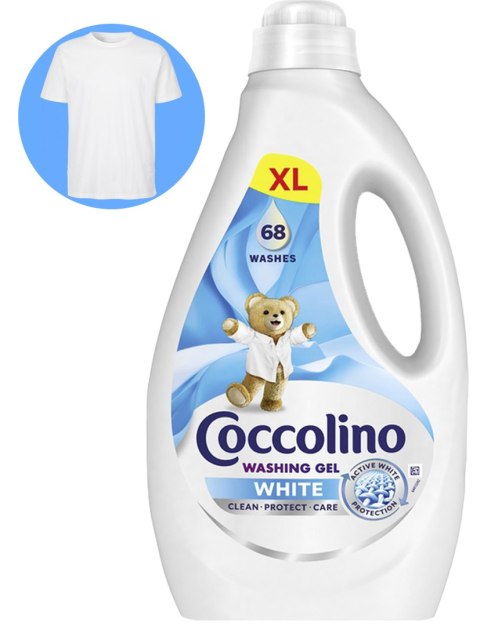 Zestaw 3 Płynów Coccolino XL Żel 68 Prań 2,72l Black + Color + White Zestaw 3 Płynów Coccolino XL Żel 68 Prań 2,72l Black + Color + White