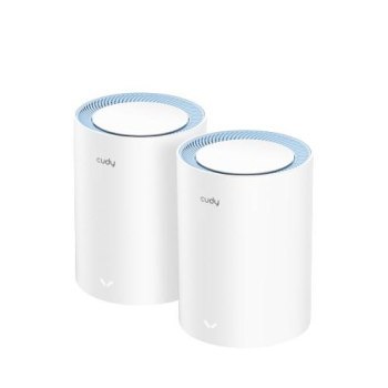 Access Point CUDY M1200 (2-Pack) AC1200 Dual Band Wi-Fi 2x 10/100Mbps Mesh Access Point CUDY M1200 (2-Pack) AC1200 Dual Band Wi-Fi 2x 10/100Mbps Mesh