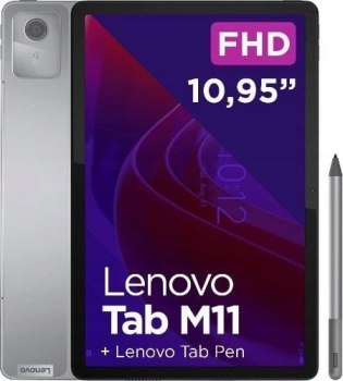 Tablet Lenovo TAB M11 (TB330XU) 8/128GB LTE (ZADB0324PL) szary + rysik Tablet Lenovo TAB M11 (TB330XU) 8/128GB LTE (ZADB0324PL) szary + rysik