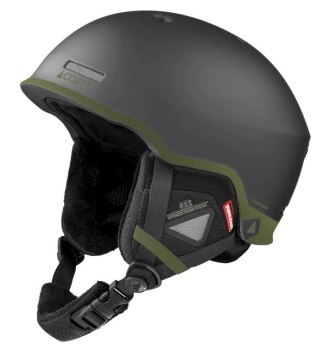 CAIRN KASK CENTAURE RESCUE MAT BLACK KHAKI 59/61 CAIRN KASK CENTAURE RESCUE MAT BLACK KHAKI 59/61
