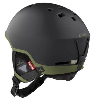 CAIRN KASK CENTAURE RESCUE MAT BLACK KHAKI 59/61 CAIRN KASK CENTAURE RESCUE MAT BLACK KHAKI 59/61