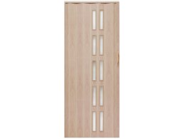 Drzwi harmonijkowe 005S DĄB SONOMA - 80 cm
