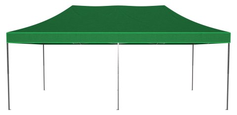 Pawilon handlowy ekspresowy - 3x6 m - 3 ściany - zielony Pawilon handlowy ekspresowy - 3x6 m - 3 ściany - zielony
