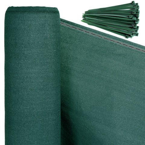 Siatka cieniująca maskująca 135g 1,5X50 m zielona Siatka cieniująca maskująca 135g 1,5X50 m zielona