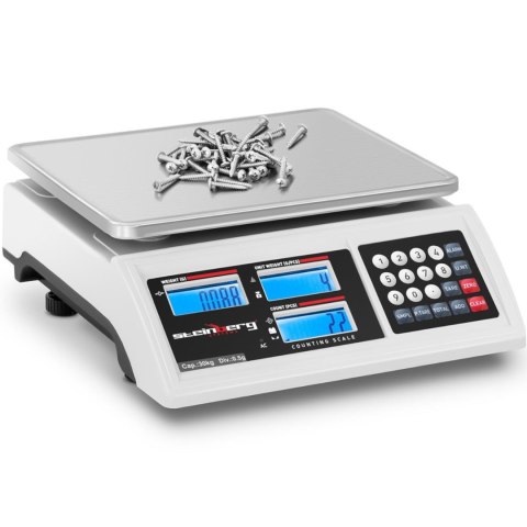 Waga sklepowa handlowa licząca LCD RS232 30000 g / 0.5 g Waga sklepowa handlowa licząca LCD RS232 30000 g / 0.5 g