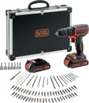 Wiertarko-wkrętarka 18V CDC18BAFC-QW BLACK+DECKER