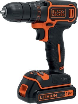 Wiertarko-wkrętarka 18V CDC18BAFC-QW BLACK+DECKER Wiertarko-wkrętarka 18V CDC18BAFC-QW BLACK+DECKER