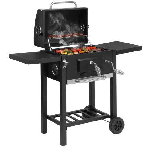 Grill węglowy ogrodowy CARBON czarny Grill węglowy ogrodowy CARBON czarny