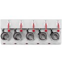 Prasa termotransferowa termiczna na 5 kubków LCD 250 C