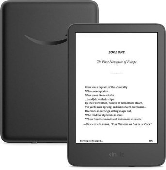 Ebook New Kindle (11th Generation) - 2024 release 6" glare-free 16GB Wi-Fi (Ad-supported) Black Ebook New Kindle (11th Generation) - 2024 release 6" glare-free 16GB Wi-Fi (Ad-supported) Black