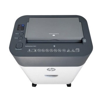 HP Niszczarka ONESHRED Auto 100CC biało-szara HP Niszczarka ONESHRED Auto 100CC biało-szara