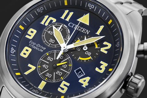 Zegarek Męski CITIZEN Super Titanium Eco-Drive AT2480-81L + BOX Zegarek Męski CITIZEN Super Titanium Eco-Drive AT2480-81L + BOX