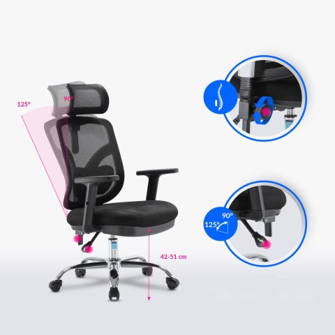Fotel biurowy ergonomiczny ANGEL obrotowy jOkasta Fotel biurowy ergonomiczny ANGEL obrotowy jOkasta