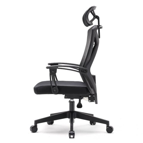 Fotel ergonomiczny ANGEL biurowy obrotowy Spino czarny Fotel ergonomiczny ANGEL biurowy obrotowy Spino czarny