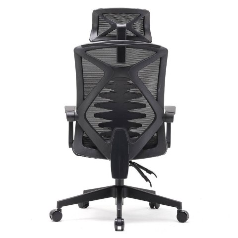 Fotel ergonomiczny ANGEL biurowy obrotowy Spino czarny Fotel ergonomiczny ANGEL biurowy obrotowy Spino czarny