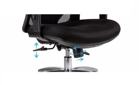 Fotel ergonomiczny ANGEL biurowy obrotowy eurOpa Fotel ergonomiczny ANGEL biurowy obrotowy eurOpa