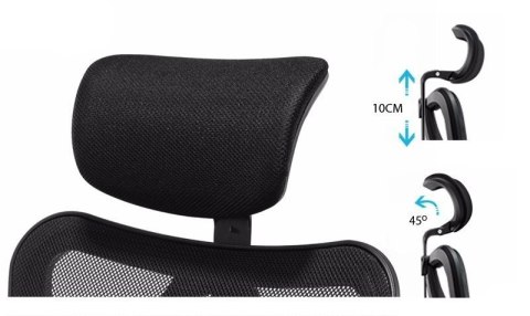 Fotel ergonomiczny ANGEL biurowy obrotowy eurOpa Fotel ergonomiczny ANGEL biurowy obrotowy eurOpa