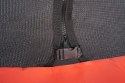 Trampolina Ogrodowa Jumpi 252cm/8FT Maxy Comfort Plus Pomarańczowa Z Wewnętrzną Siatką