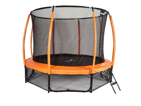 Trampolina Ogrodowa Jumpi 312cm/10FT Maxy Comfort Plus Pomarańczowa Z Wewnętrzną Siatką Trampolina Ogrodowa Jumpi 312cm/10FT Maxy Comfort Plus Pomarańczowa Z Wewnętrzną Siatką