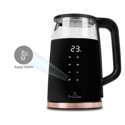 CZAJNIK ELEKTRYCZNY 1,7L BERLINGER HAUS BH-9477 BLACK ROSE CZAJNIK ELEKTRYCZNY 1,7L BERLINGER HAUS BH-9477 BLACK ROSE
