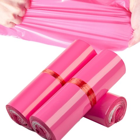 Foliopaki Kurierskie Różowe XL 500x600mm - 500 szt. Foliopaki Kurierskie Różowe XL 500x600mm - 500 szt.