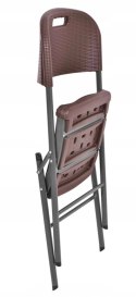 Zestaw cateringowy RATTAN stół 180 cm + 6 krzeseł