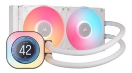 CORSAIR iCUE LINK TITAN 240 RX LCD White AIO 240mm Radiator Liquid CPU Cooler
