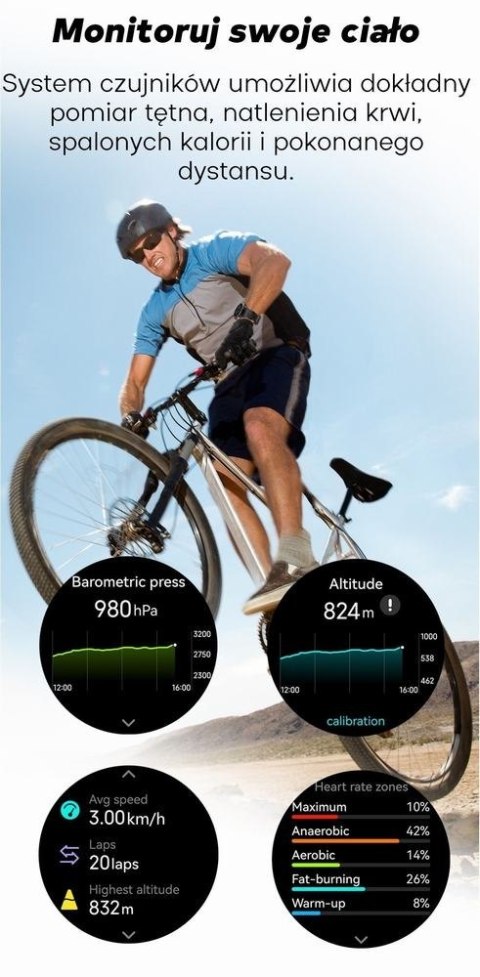 Smartwatch Męski GRAVITY GPS GT24-1 Czarny Pasek Silikonowy + Granatowy Pasek Silikonowy Smartwatch Męski GRAVITY GPS GT24-1 Czarny Pasek Silikonowy + Granatowy Pasek Silikonowy