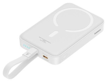 Baseus Magnetic Mini 10000mAh 20W MagSafe (biały) Baseus Magnetic Mini 10000mAh 20W MagSafe (biały)