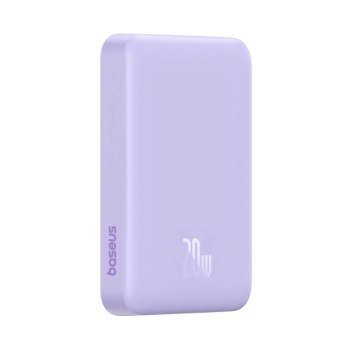 Powerbank Baseus Magnetic Mini Air Wireless 10000mAh 20W+kabel USB C-USB C (fiolet) Powerbank Baseus Magnetic Mini Air Wireless 10000mAh 20W+kabel USB C-USB C (fiolet)