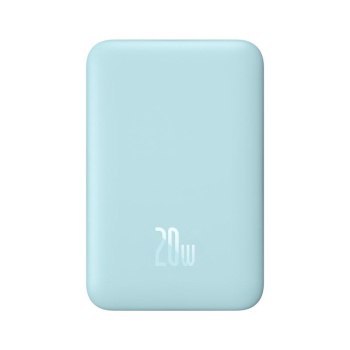 Powerbank Baseus Magnetic Mini Air Wireless 10000mAh 20W+kabel USB C-USB C (niebieski) Powerbank Baseus Magnetic Mini Air Wireless 10000mAh 20W+kabel USB C-USB C (niebieski)
