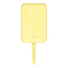 Baseus Magnetic Mini 10000mAh 20W MagSafe (żółty)