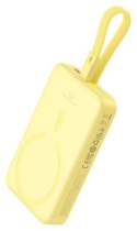 Baseus Magnetic Mini 10000mAh 20W MagSafe (żółty)