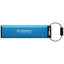 Kingston IronKey Keypad 200 32GB USB-C AES Encrypted