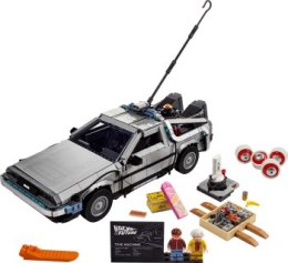 LEGO 10300 Icons Back to the Future Time Machine Construction Toy