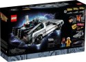 LEGO 10300 Icons Back to the Future Time Machine Construction Toy