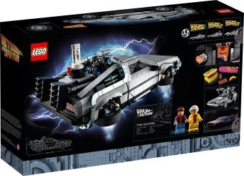 LEGO 10300 Icons Back to the Future Time Machine Construction Toy LEGO 10300 Icons Back to the Future Time Machine Construction Toy