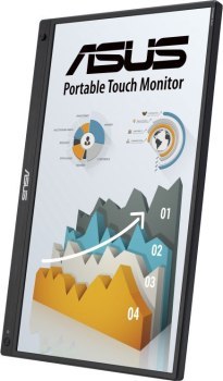 Monitor ASUS MB16AHT - 15.6'' | IPS | Full HD| 60 Hz | USB-C | Głośniki 2 x 2 W | pochył Monitor ASUS MB16AHT - 15.6'' | IPS | Full HD| 60 Hz | USB-C | Głośniki 2 x 2 W | pochył