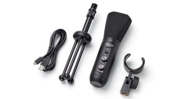 Tascam TM-250U - Mikrofon pojemnościowy do transmisji osobistych oraz komunikacji online Tascam TM-250U - Mikrofon pojemnościowy do transmisji osobistych oraz komunikacji online