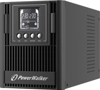POWER WALKER UPS ON-LINE VFI 1000 AT FR 3X FR OUT USB/RS-232 LCD EPO POWER WALKER UPS ON-LINE VFI 1000 AT FR 3X FR OUT USB/RS-232 LCD EPO